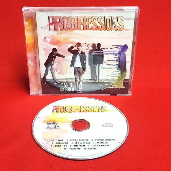 Daniel Correa Progressions CD Signed 2015 - Picture 7 of 8